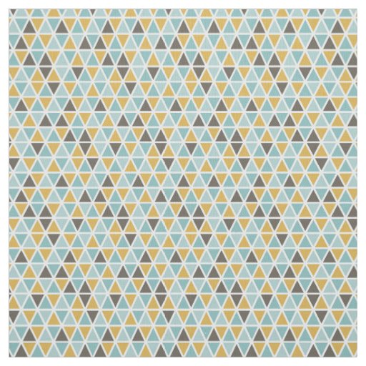 Geometric Triangle Pattern Fabric