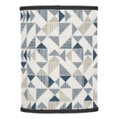 Geometric Triangle Shape Pattern Line Elegant Lamp Shade (Back)