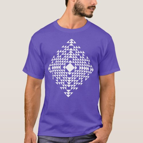 geometric triangles composition T_Shirt