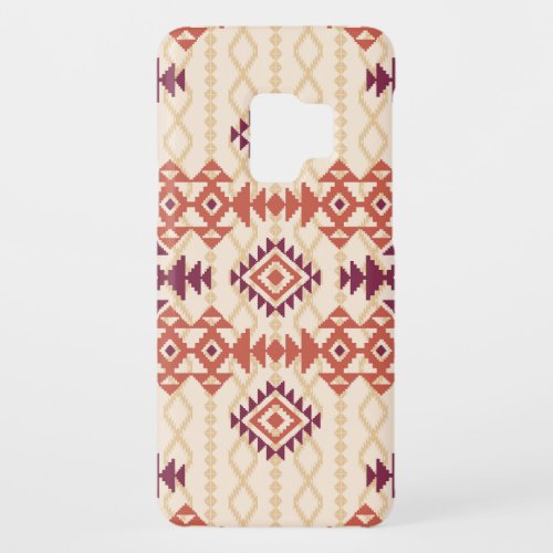 Geometric Tribal Seamless Ethnic Pattern Case_Mate Samsung Galaxy S9 Case