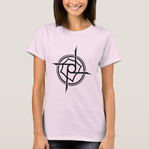 Geometric Tribal Sigil - Abstract Star Emblem T-Shirt