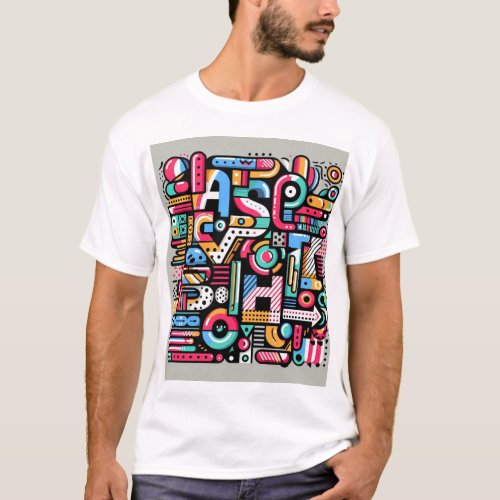 Geometric Vibes T_Shirt