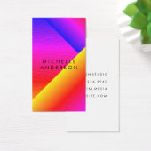 Geometric Vibrant Texture Color Blocks (Desk)