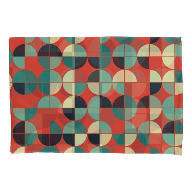 Geometric Vintage, Seamless Pattern. Pillow Case (Front)