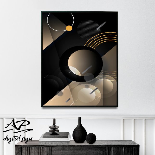 Geometric Wall Art, Minimalist Wall Deco Design,  Poster (Creator Uploaded)