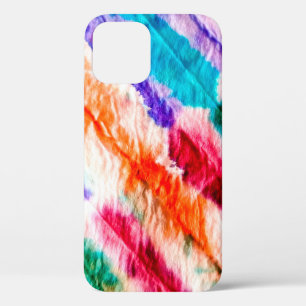 Geometric Wallpaper. Vintage Design. Shibori Textu iPhone 12 Case