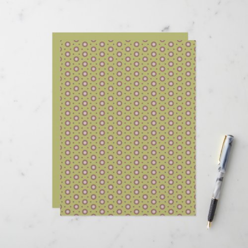 Geometric Warm Neutral Hexagons Scrapbook Paper