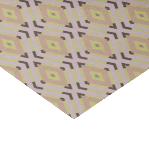 Geometric Warm Neutrals Diamonds Craft Tissue Paper