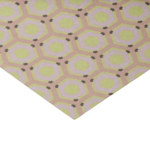 Geometric Warm Neutrals Honeycomb Craft Tissue Paper