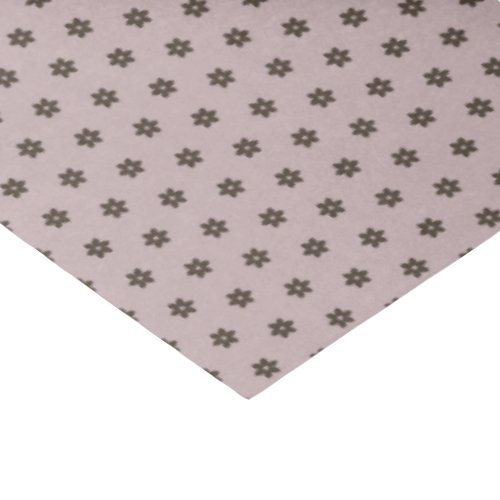 Geometric Warm Neutrals Polka Dot Flowers Craft Tissue Paper