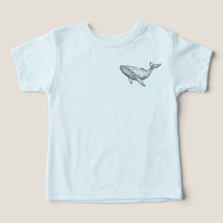 Geometric Whale Kids' T-Shirt Toddler T-shirt