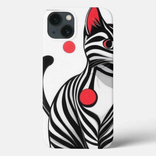 Geometric Whisker Dance Case-Mate iPhone Case (Back)