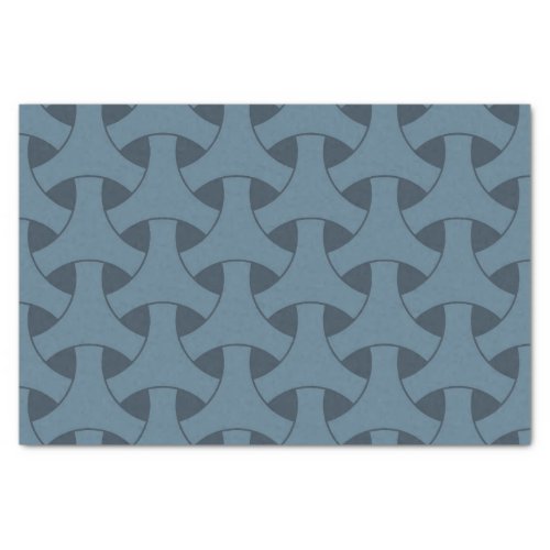 Geometric Wicker Seamless Pattern Tissue Paper