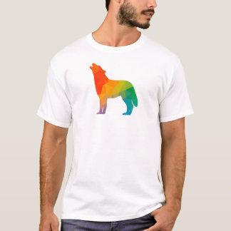 Geometric Wolf T-Shirt