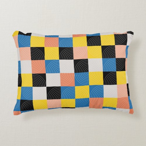 Geometric Wonders Creative Continuity Accent Pillow