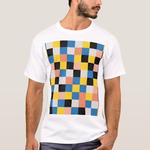 Geometric Wonders Creative Continuity T_Shirt