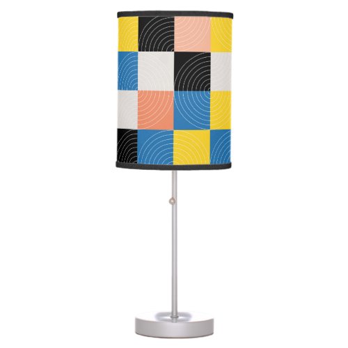 Geometric Wonders Creative Continuity Table Lamp