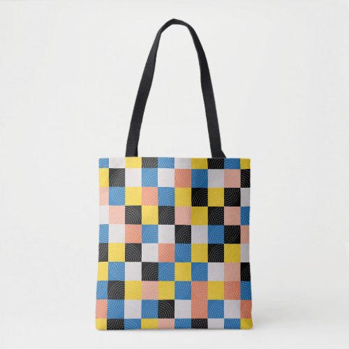 Geometric Wonders Creative Continuity Tote Bag