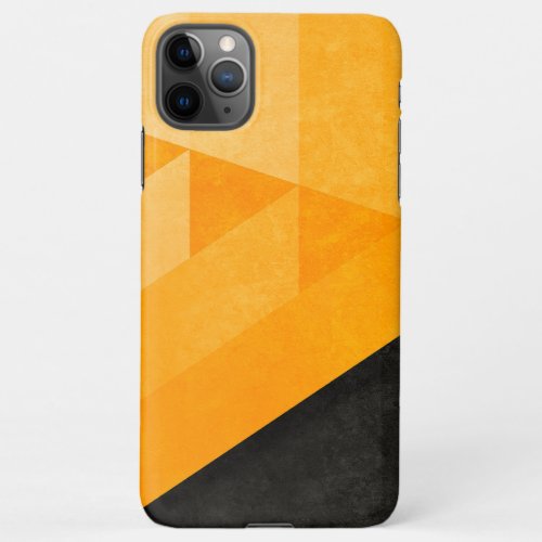 Geometric Yellow iPhone 11Pro Max Case