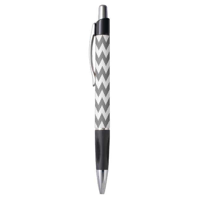 Geometric zigzag pattern 2 pen (Top (Vertical))