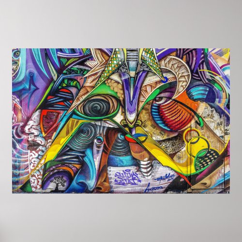 Geometricalabstractmodern pastel 3600 240 poster