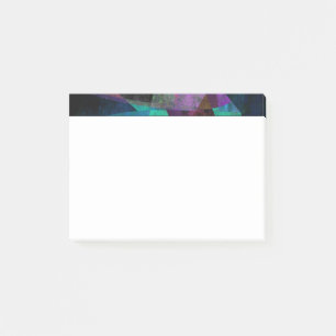 Geometrical, Colorful, Original Abstract Art Post-it Notes