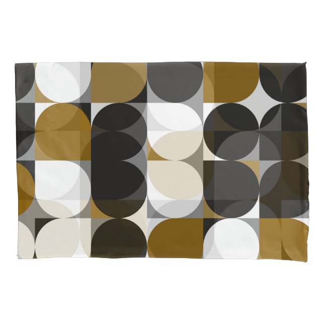 Geometrical Creativity: Seamless Pattern Design Pillow Case (Front)