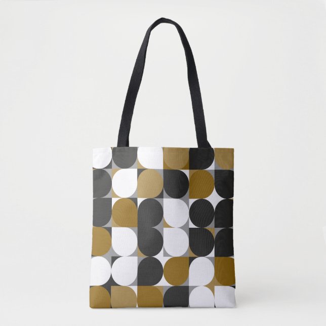 Geometrical Creativity: Seamless Pattern Design Tote Bag (Front)