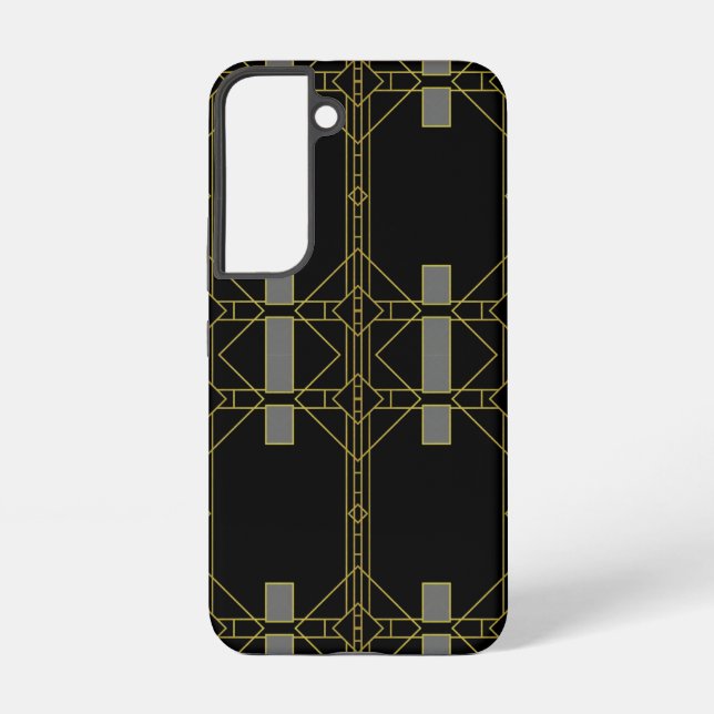 Geometrical Deco Pattern Samsung Galaxy Case (Back)