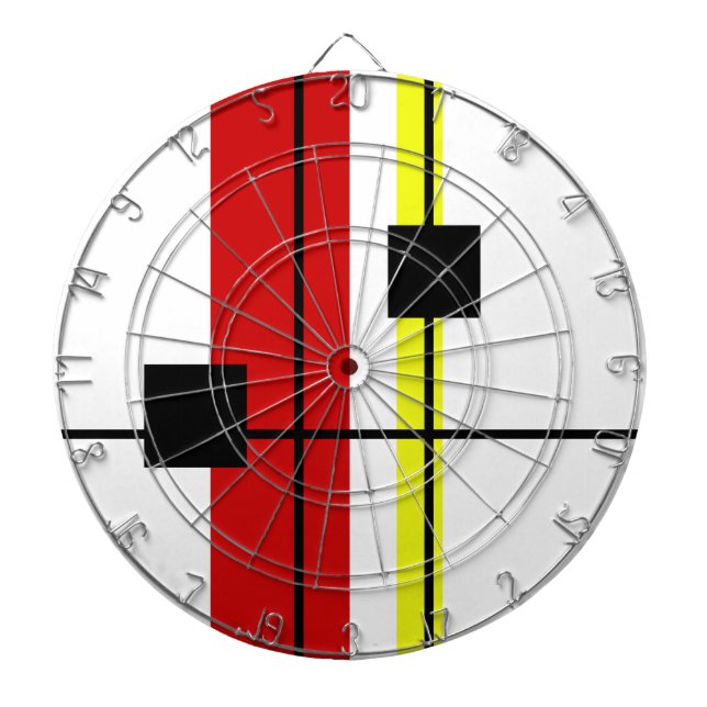 Geometrical design dart board (Front)