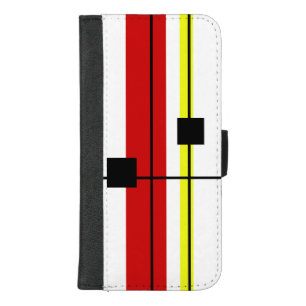 Geometrical design iPhone 8/7 plus wallet case