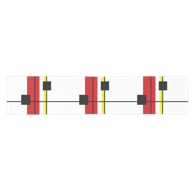Geometrical design short table runner (Horizontal)