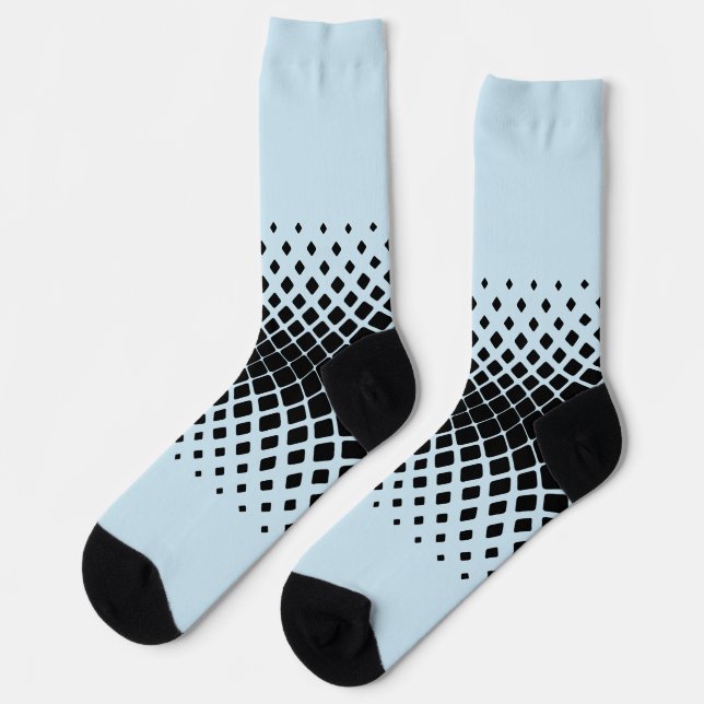 geometrical design socks (Left)