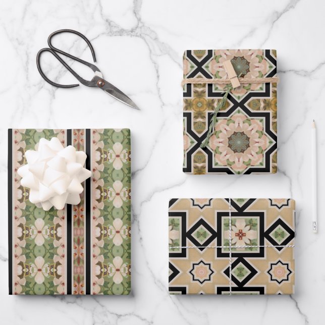 Geometrical Flower Paper pack 28 (Front)