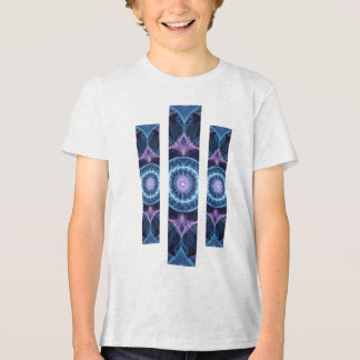Geometrical Fractal Masc Young Basic Shirt-1 Tri-Blend Shirt