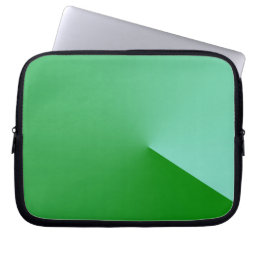 Geometrical - Green Laptop Sleeve