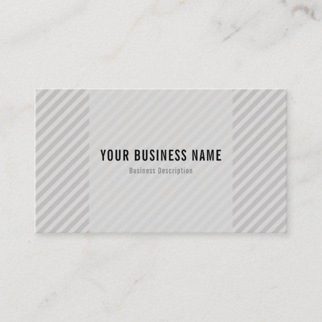 Geometrical Lines Business Card (Front)