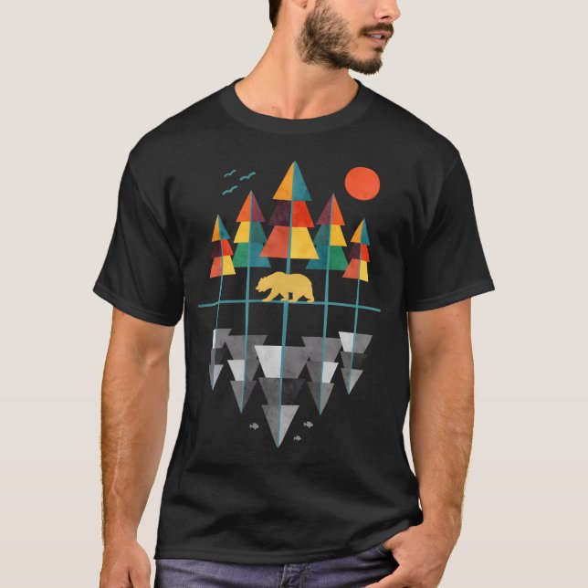 Geometrical Nature T-Shirt (Front)
