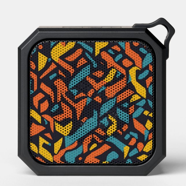 Geometrical pattern bluetooth speaker (Front)