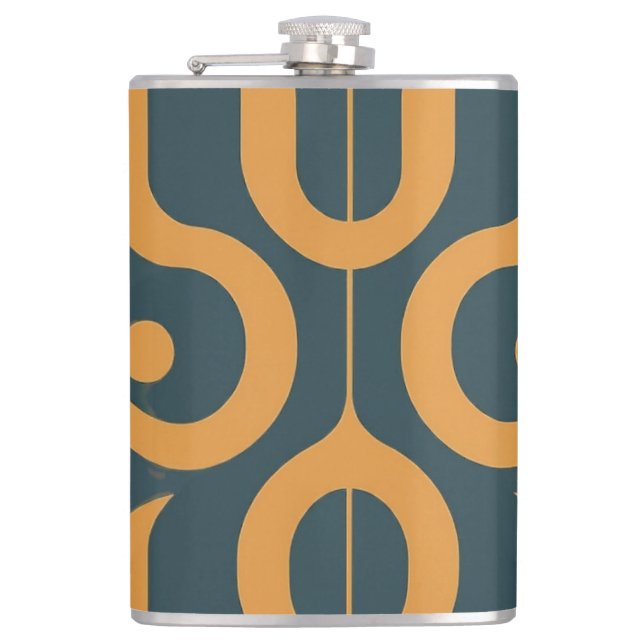 Geometrical pattern  flask (Front)