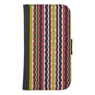 Geometrical pattern galaxy s4 wallet case