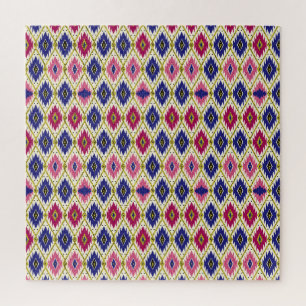 Geometrical Patterns: Traditional Textile Illustra Jigsaw Puzzle