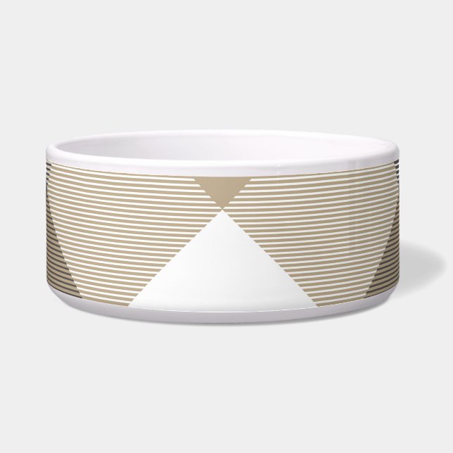 Geometrical Square Abstraction 2 Bowl (Front)