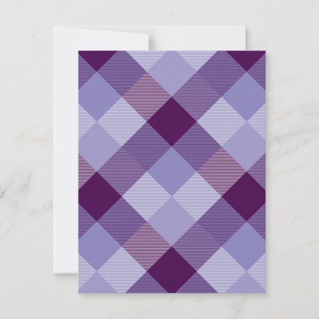 Geometrical Square Abstraction 4 Note Card (Front)