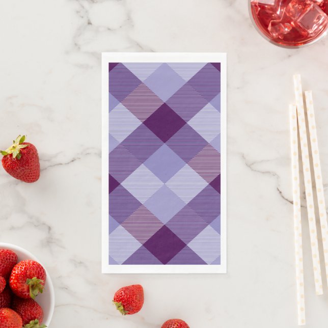 Geometrical Square Abstraction 4 Paper Guest Towels (Insitu)