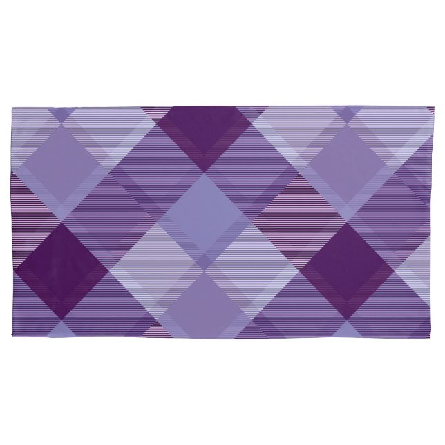 Geometrical Square Abstraction 4 Pillow Case (Front)