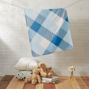 Geometrical Square Abstraction 6 Baby Blanket