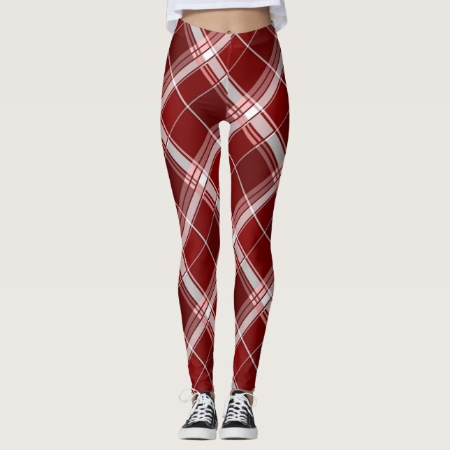 Geometrical Square Abstraction 7 Leggings (Front)
