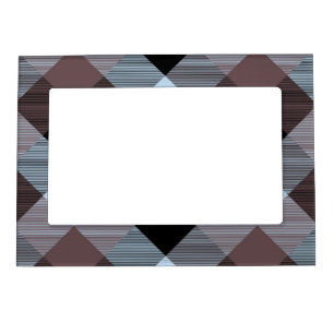 Geometrical Square Abstraction 8 Magnetic Frame