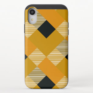Geometrical Square Abstraction 9 iPhone XR Slider Case
